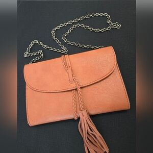 Anthropologie Tan Clutch
